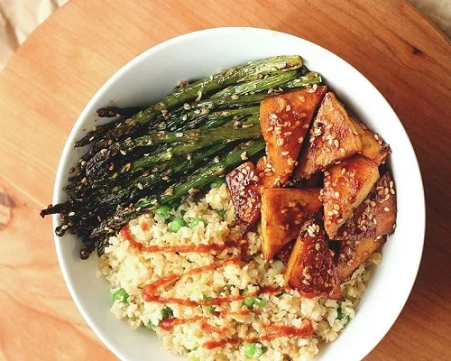 Tofu mit Gemüse
