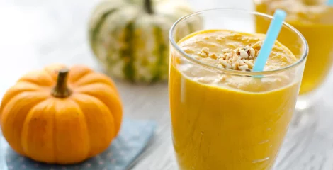 Kürbis Proteinpulver Drink