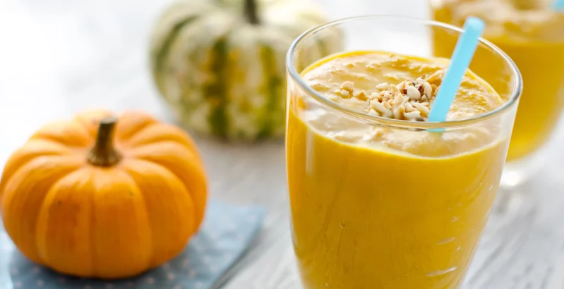 Kürbis Proteinpulver Drink