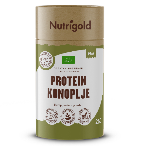 Proteinski prah konoplje