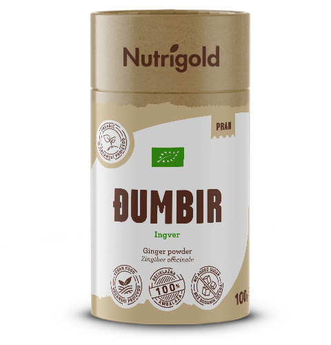 Đumbir u prahu - Organski 100g Nutrigold