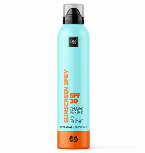 Sprej za sunčanje za lice i tijelo SPF30 - 150ml Tinktura