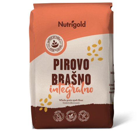 Pirovo brašno integralno - 1000g Nutrigold