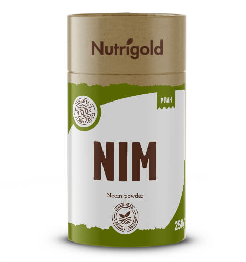 Nutrigold Nim (neem) prah u pakiranju od 250g 