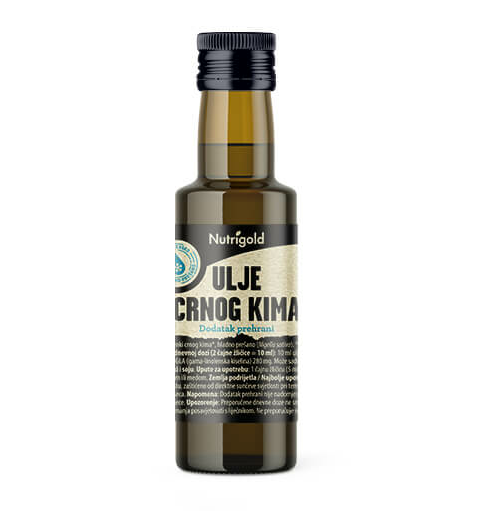 Nutrigold Ulje crnog kima Organsko  u pakiranju od 100ml 
