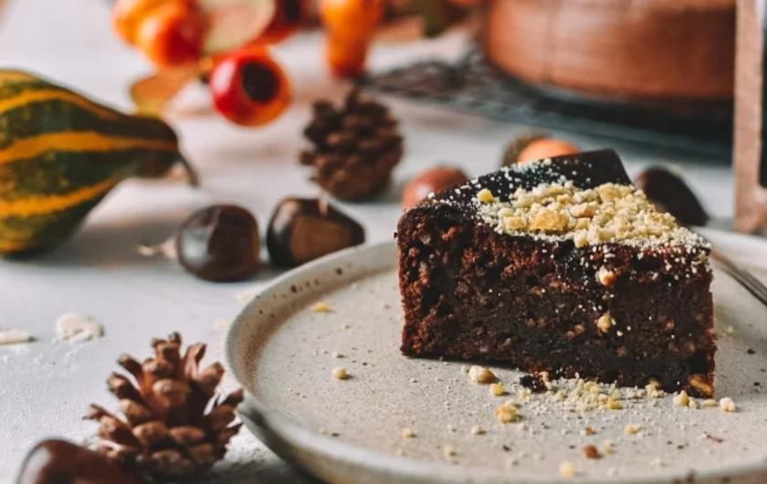 Čokoladna torta s kestenima