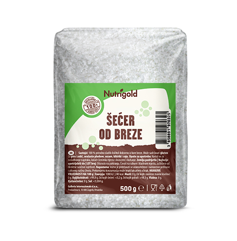 Šećer od breze Ksilitol 500g Nutrigold