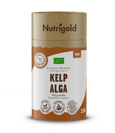 Kelp ( Kombu ) alga u prahu 250g Nutrigold