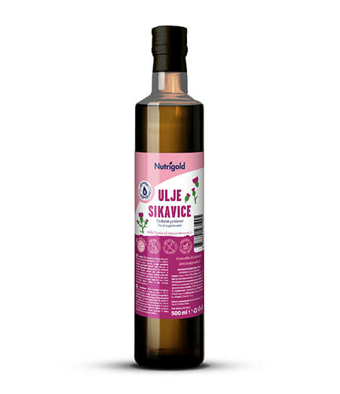 Hladno prešano ulje sikavice 500 ml Nutrigold