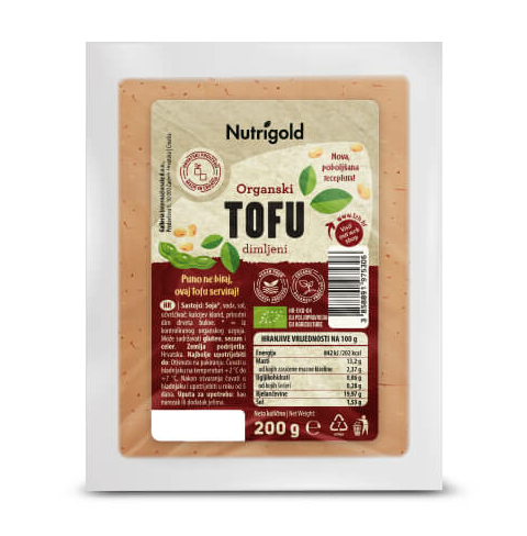 Tofu Dimljeni - Organski 200g Nutrigold