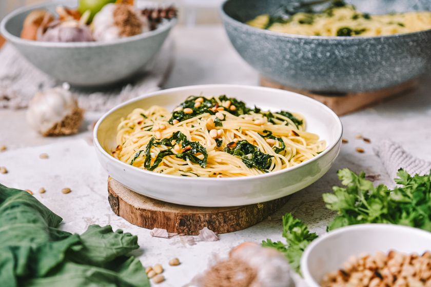 Tjestenina s raštikom i limunom