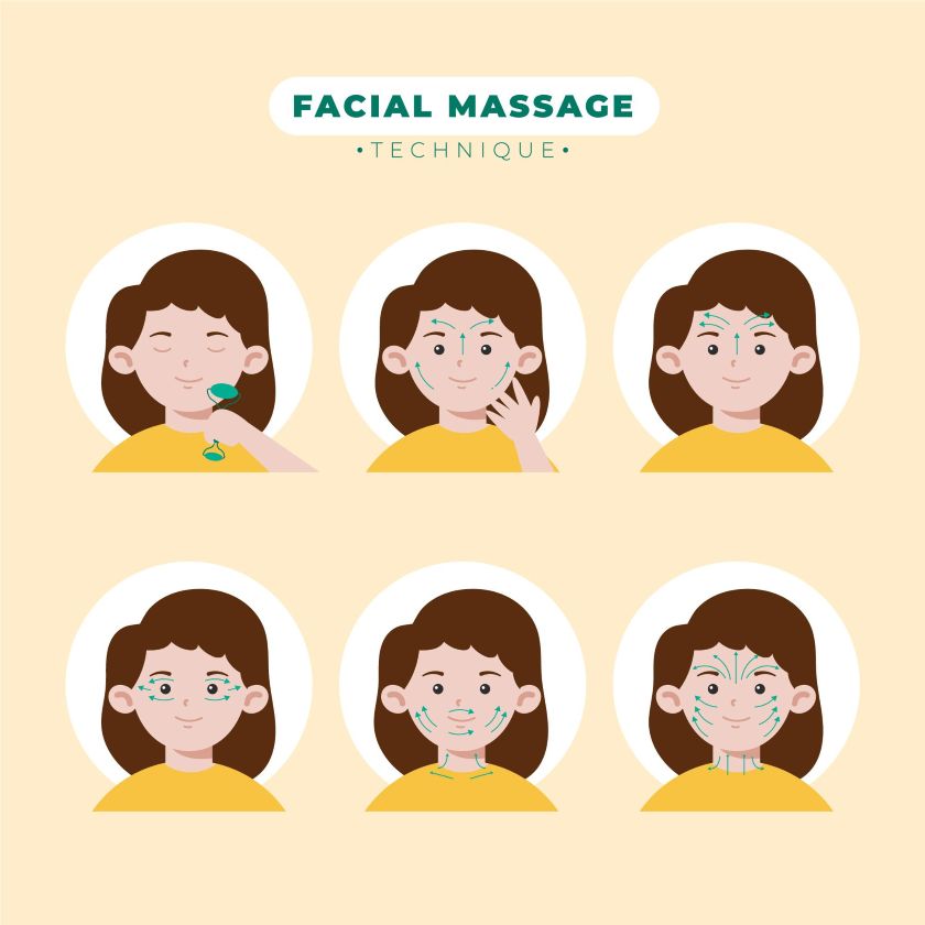 Masaža lica donosi brojne benefite za kožu lica.