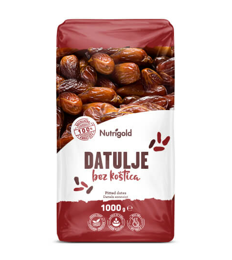 Datulje bez koštica 1kg Nutrigold