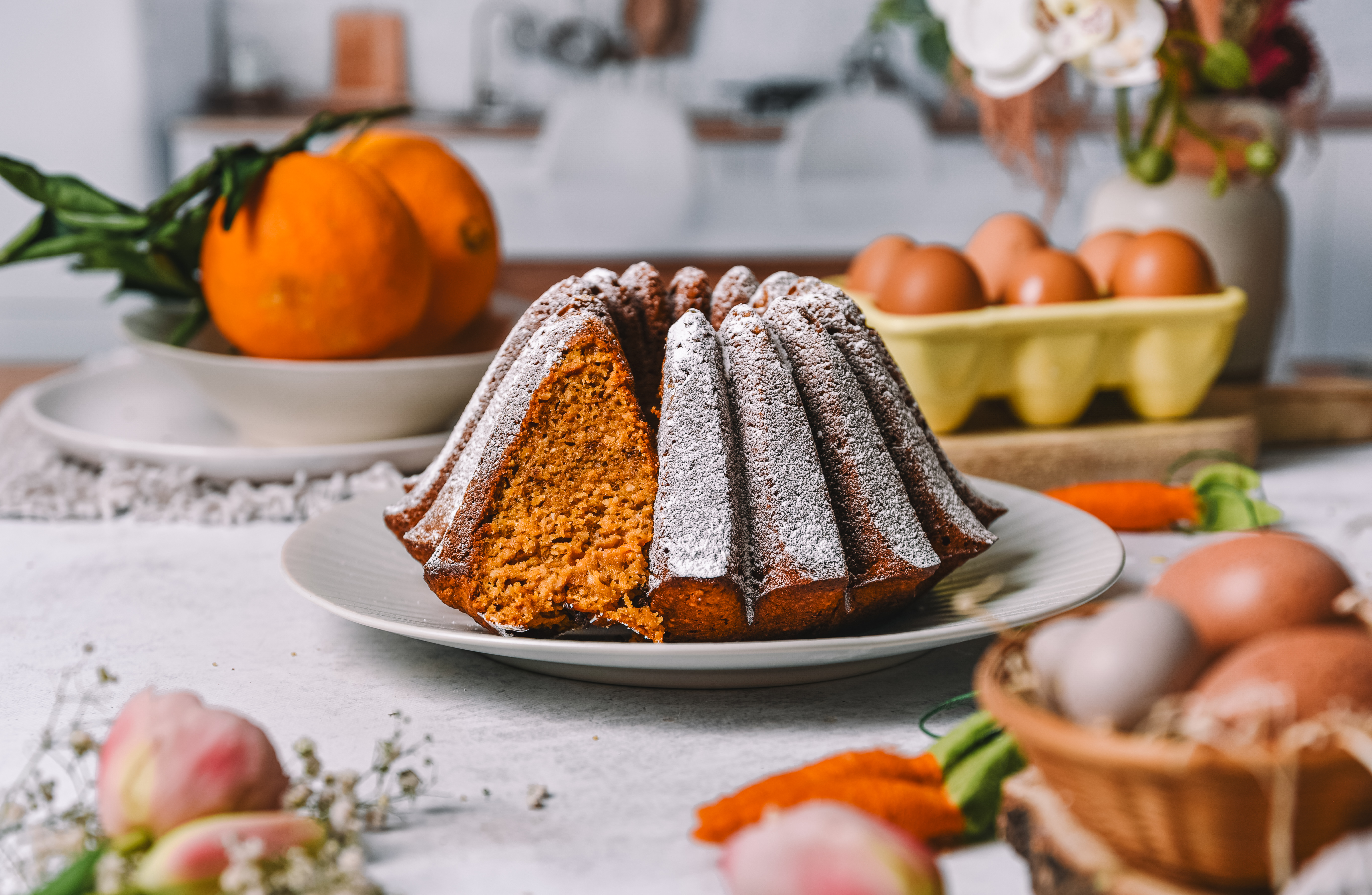 Kuglof od mrkve i naranče