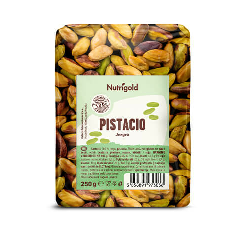Pistacio sirov Jezgra 250g Nutrigold