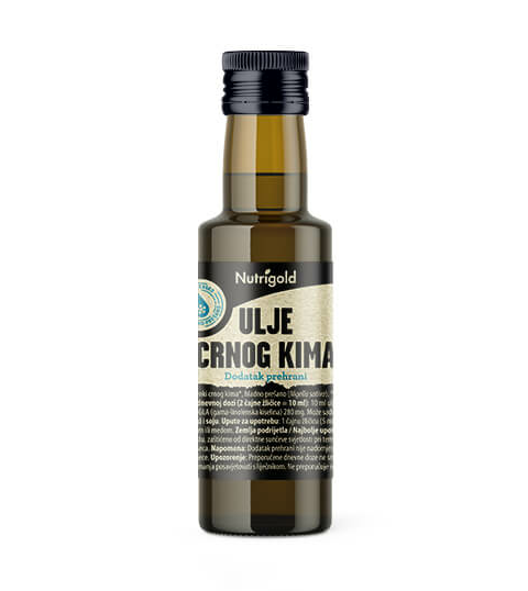Ulje crnog kima - Organsko 100ml Nutrigold