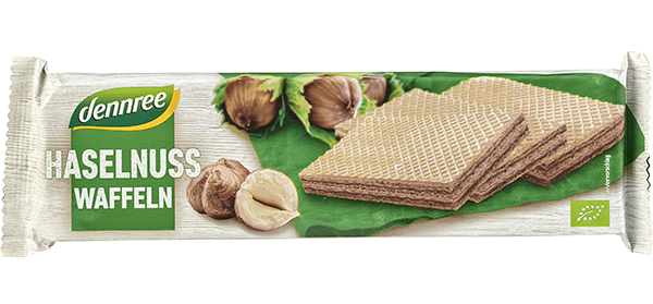 Napolitanke od lješnjaka - Organske 125g Dennree