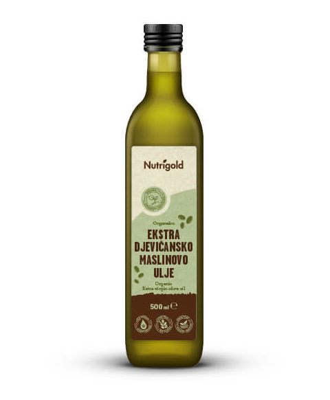 Ekstra djevičansko maslinovo ulje - Organsko 500ml Nutrigold
