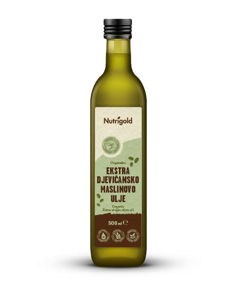 Ekstra djevičansko maslinovo ulje - Organsko 500ml Nutrigold