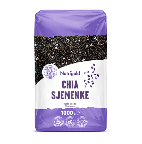 Chia sjemenke 1000g Nutrigold