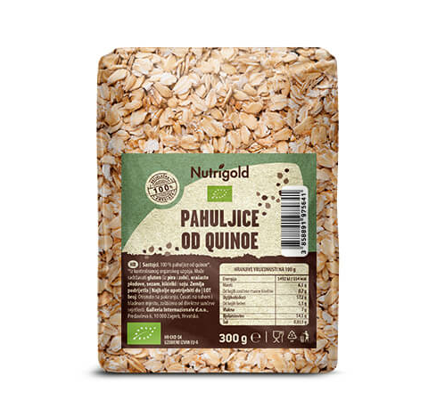 Pahuljice od Quinoe - Organske 300g Nutrigold