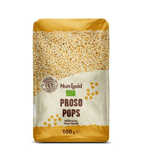 Proso pops - Organski 100g Nutrigold