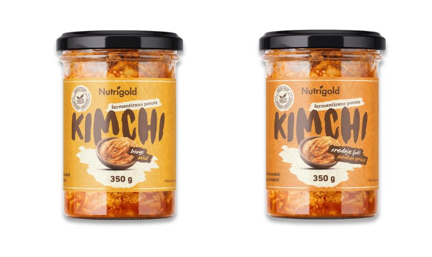 Kimchi - Fermentiertes Gemüse – Bio 350g Nutrigold
