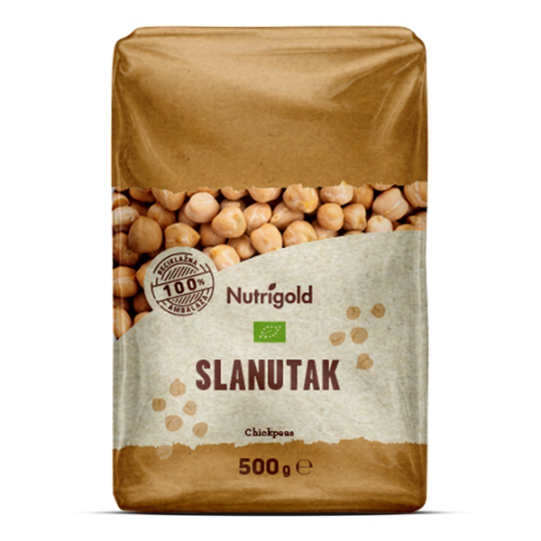 Kichererbsen – Biologisch 500g Nutrigold