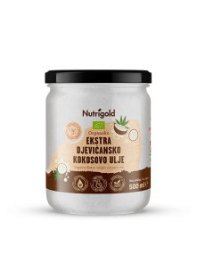 Nutrigold Extra natives Kokosöl - Biologisch in einer 500ml Packung