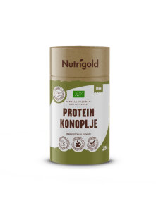 Nutrigold biologisches Hanfproteinpulver in einer 250 Gramm Packung