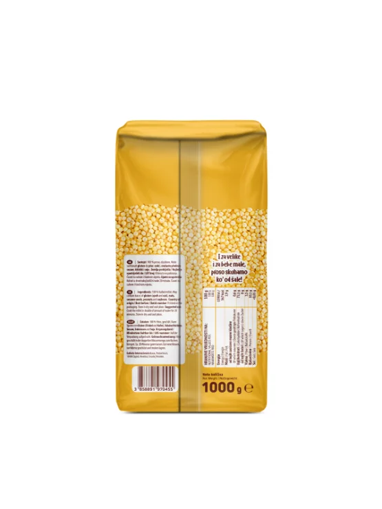 Nutrigold geschälte Hirse in einer 1000g Packung