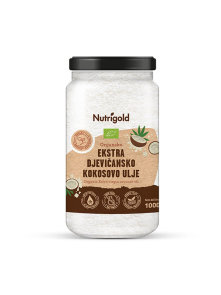 Nutrigold extra natives Kokosöl - Biologisch in einer 1000ml Packung