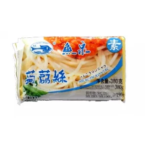 Fish Well Shirataki breite Nudeln in einer Packung von 380g