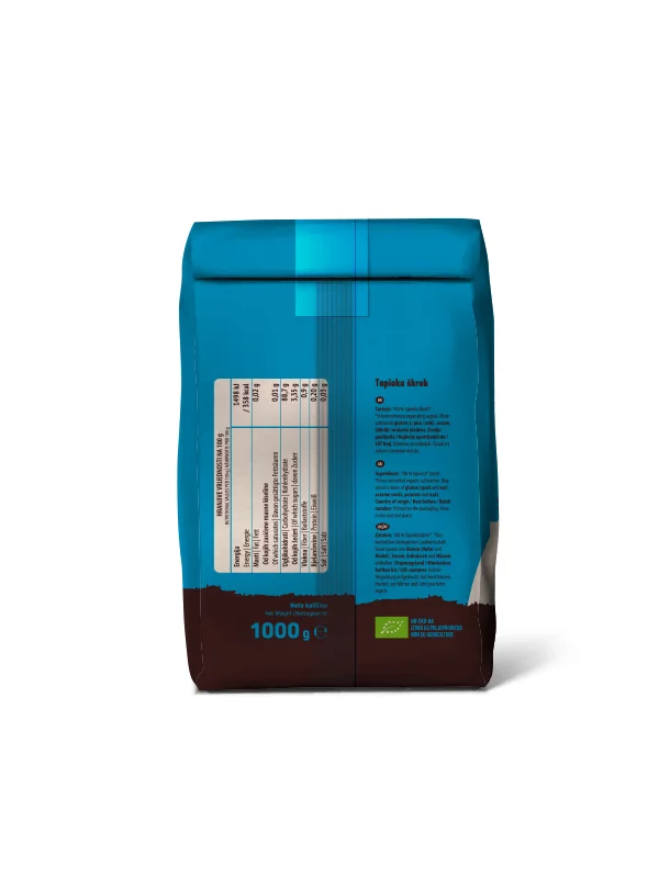 Nutrigold biologische Tapiokastärke in einer 1000g Packung