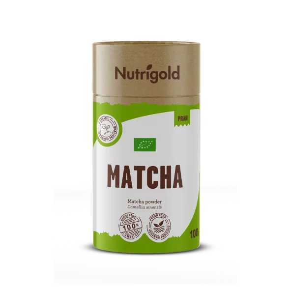 Nutrigold Matcha Pulver - Biologisch in einer 100 Gramm Packung