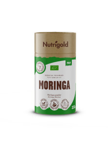 Nutrigold Moringa Pulver - Biologisch in einer 200 Gramm Packung