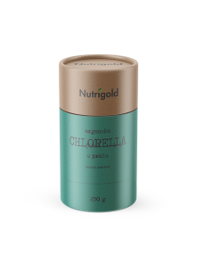 Nutrigold biologisches Chlorella Pulver in einer 250 Gramm Packung