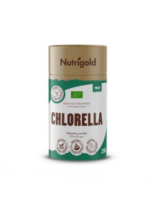 Nutrigold biologisches Chlorella Pulver in einer 250 Gramm Packung