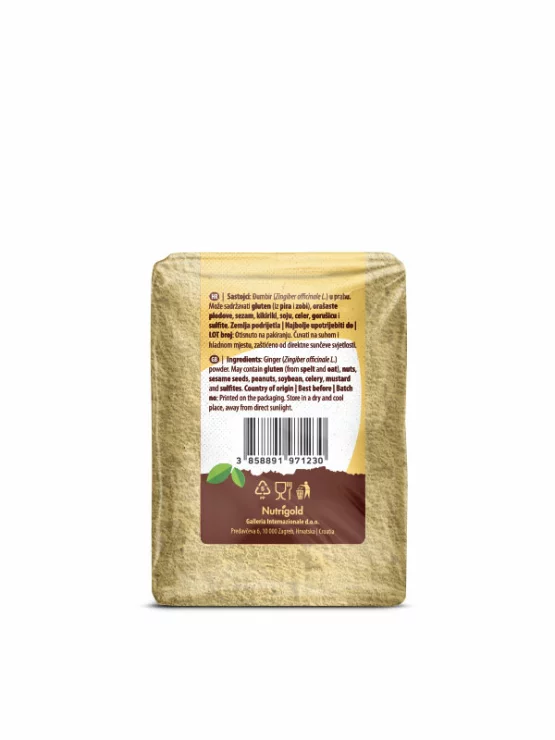 Nutrigold Ingwerpulver in einer 200g Packung