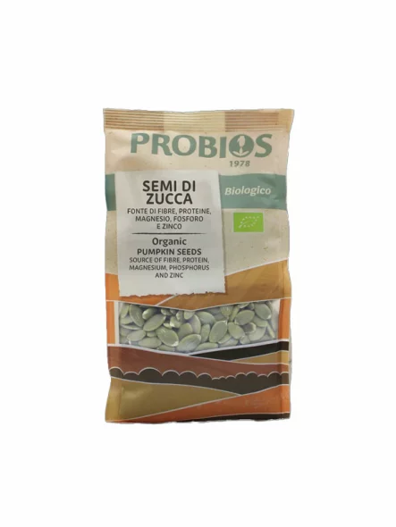 Probios – Glutenfreie Kürbiskerne Biologisch in einer Packung von 200g