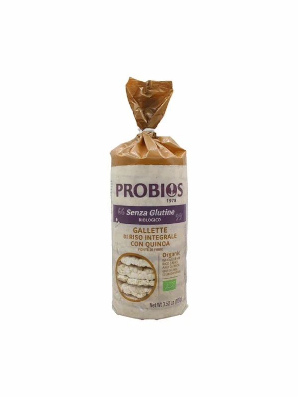 Probios Rižini krekeri s kvinojom bez glutena Bio u paketu od 100g