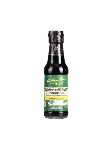 PRB Glutenfreie Sojasauce – salzreduziert in einer 150ml Flasche