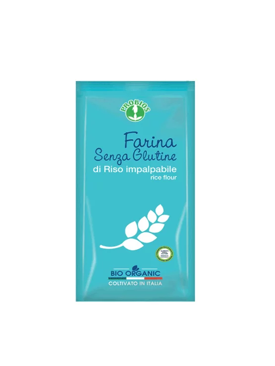 Probios Reismehl glutenfrei – Biologisch in einer 375g Packung
