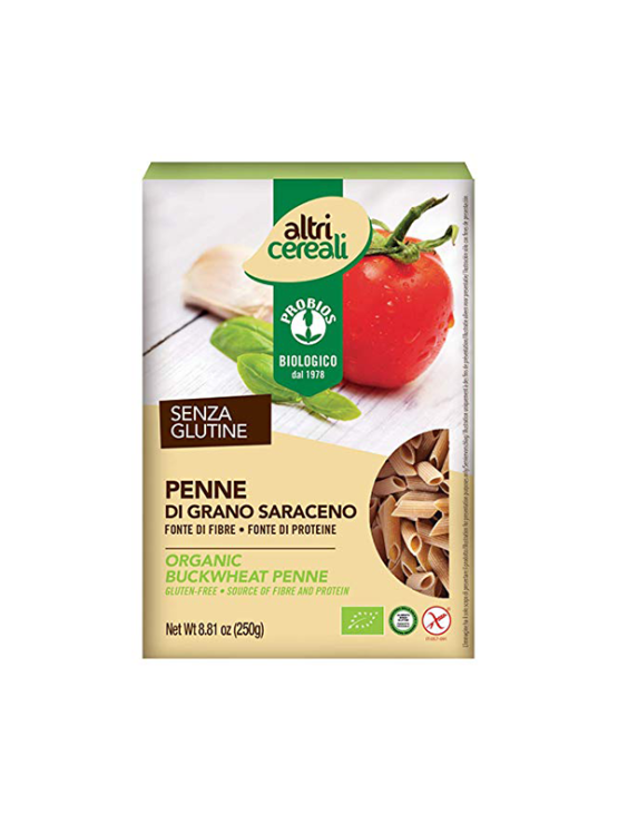 Probios Buchweizennudeln - Penne Glutenfrei Biologisch in einer 250g Verpackung