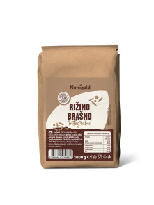 Nutrigold Reismehl ​​Vollkorn in der 1000g Packung