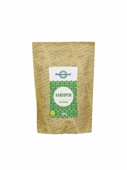 Naturmind Johannisbrotpulver - Dunkel in einer Packung von 500g