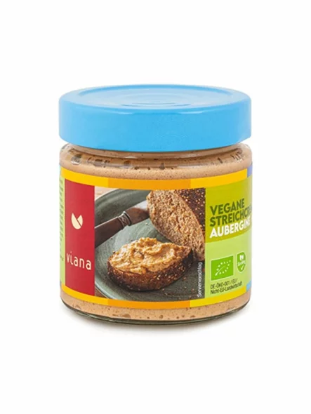 Tofutown Veganer Aufstrich Aubergine – Biologisch in einer 180g Packung