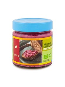 Tofutown Veganer Aufstrich Rote Bete Meerrettich – Biologisch in einer 180g Packung