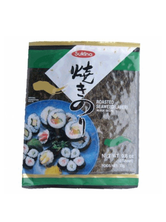 Algen für Sushi - gebraten 28g Sukin
