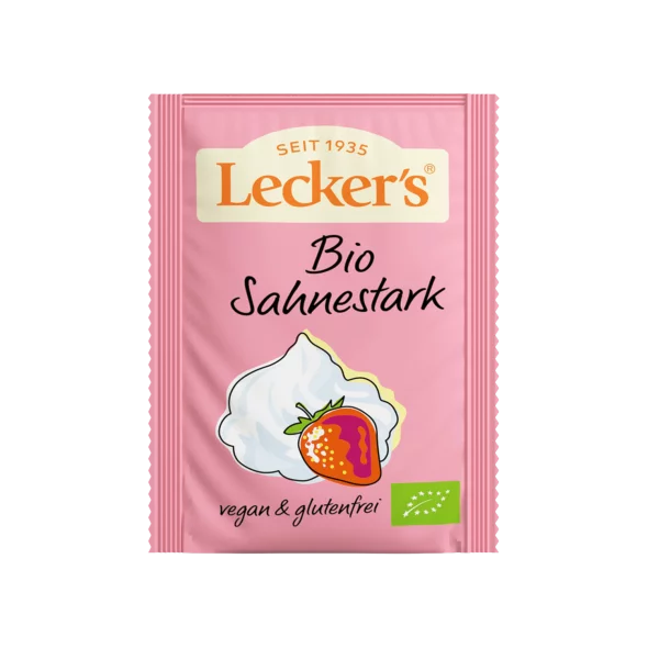 Lecker's Sahnestark – Bio 4x8g Beutel
